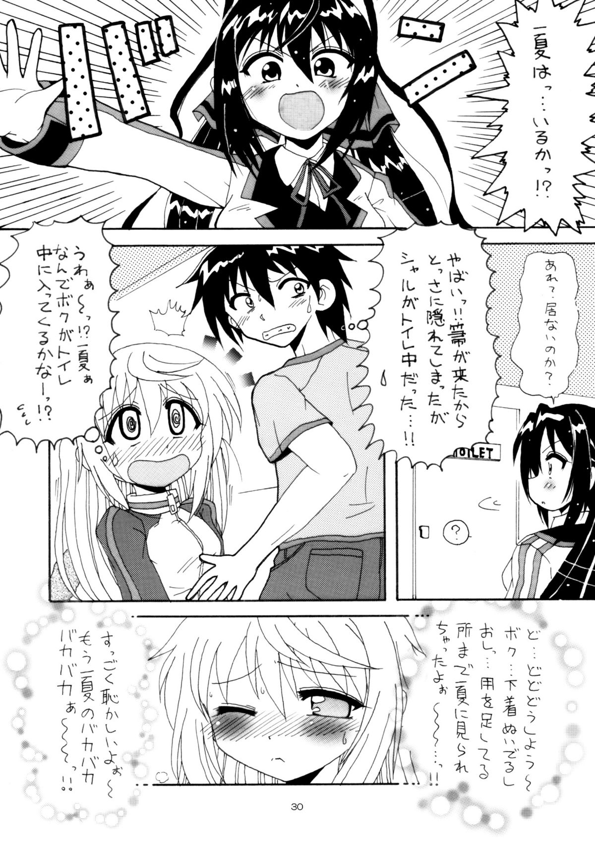 [RED RIBBON REVENGER (葉山, 神原みずき, 魔公子)] 僕の一夏がこんなにケダモノなわけがない (IS＜インフィニット・ストラトス＞)