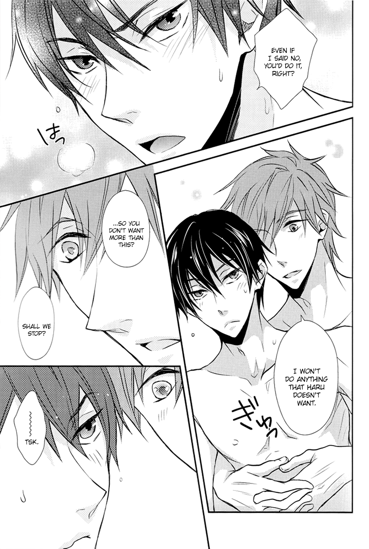 (C84) [俺ism (卯月潤)] お風呂で水着は脱ぎましょう (Free!) [英訳]