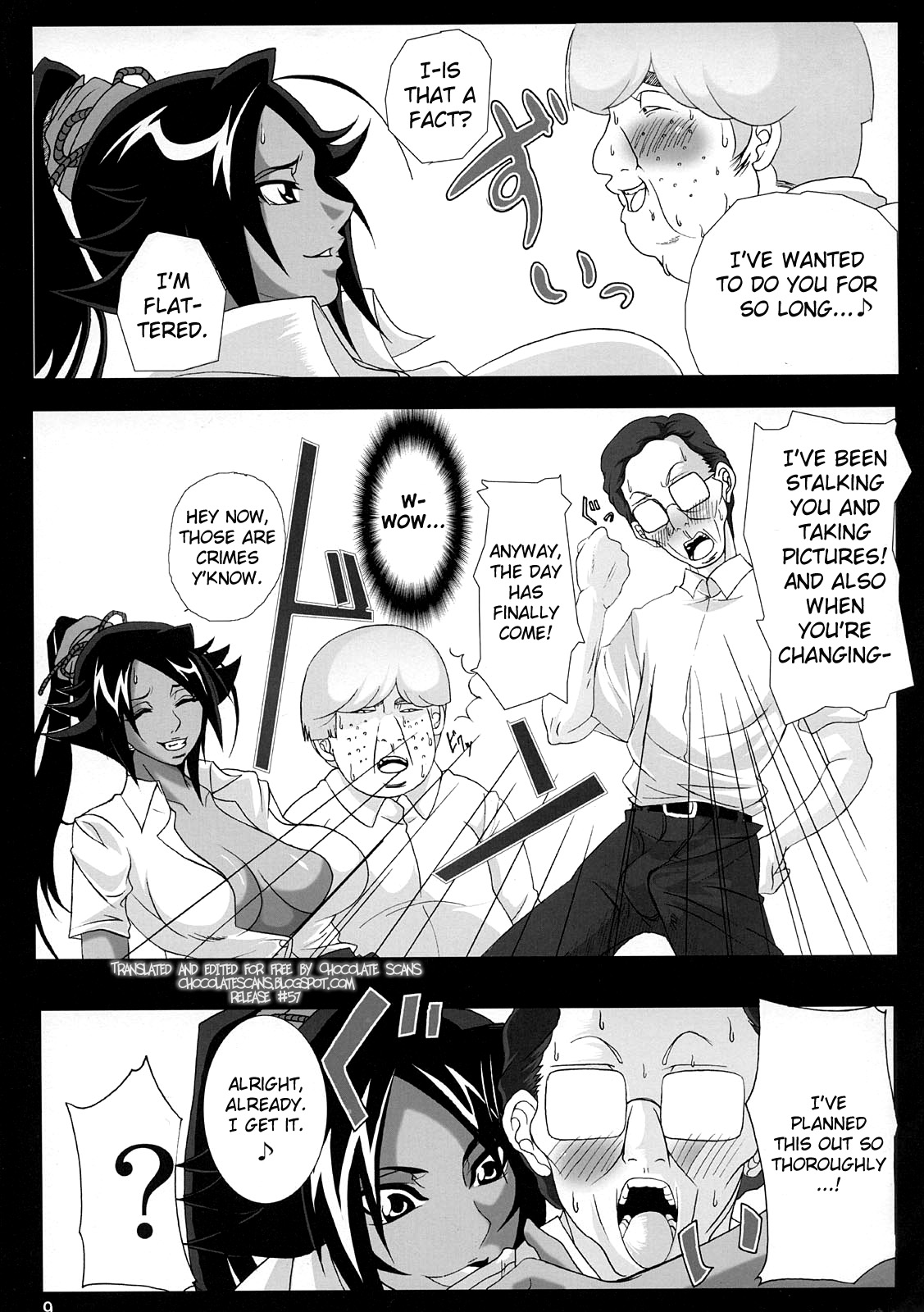 (C75) [快乱版 (ビビ)] 弁天快楽 9 (ブリーチ、ワンピース) [英訳]