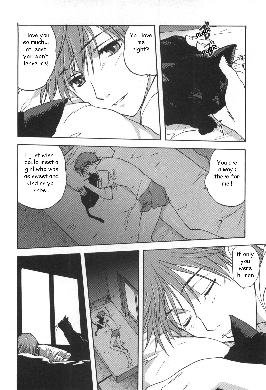 黒猫クロッシング[英語] [リライト] [EZリライター]
