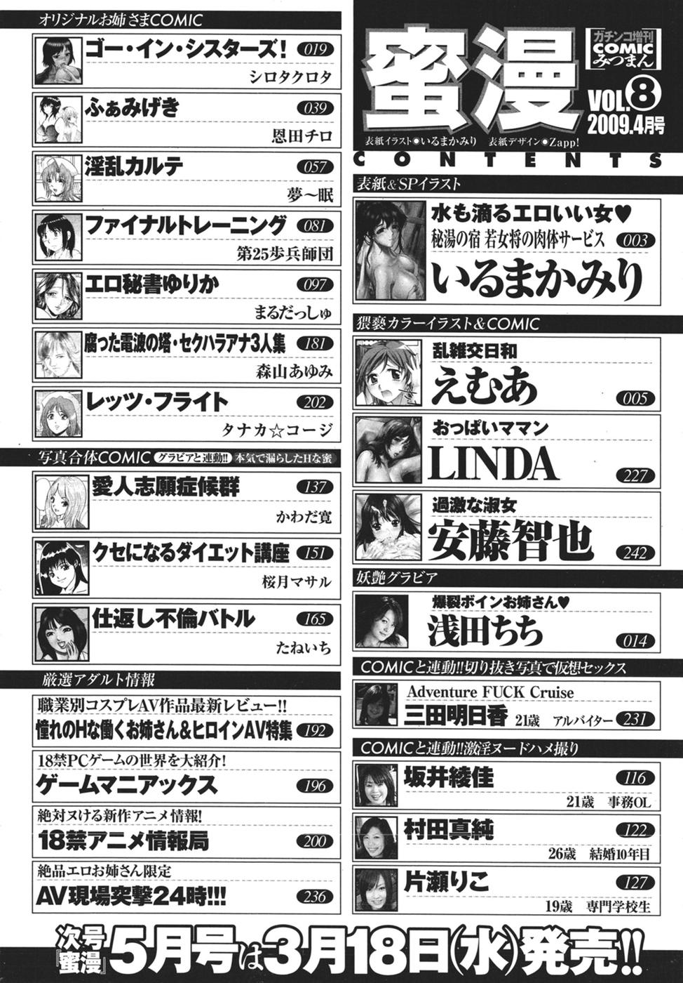 ミツマンVol.08 [2009-04]