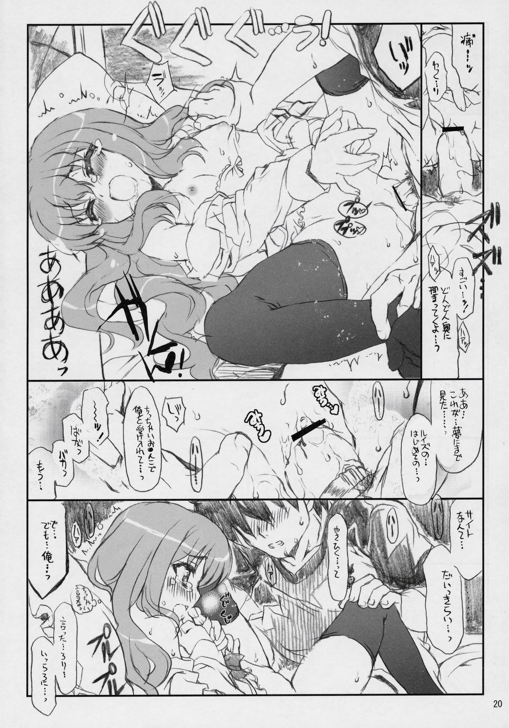 (COMIC1) [DREAMS (よろず)] 万有犬力の法則 るいZoo (ゼロの使い魔)