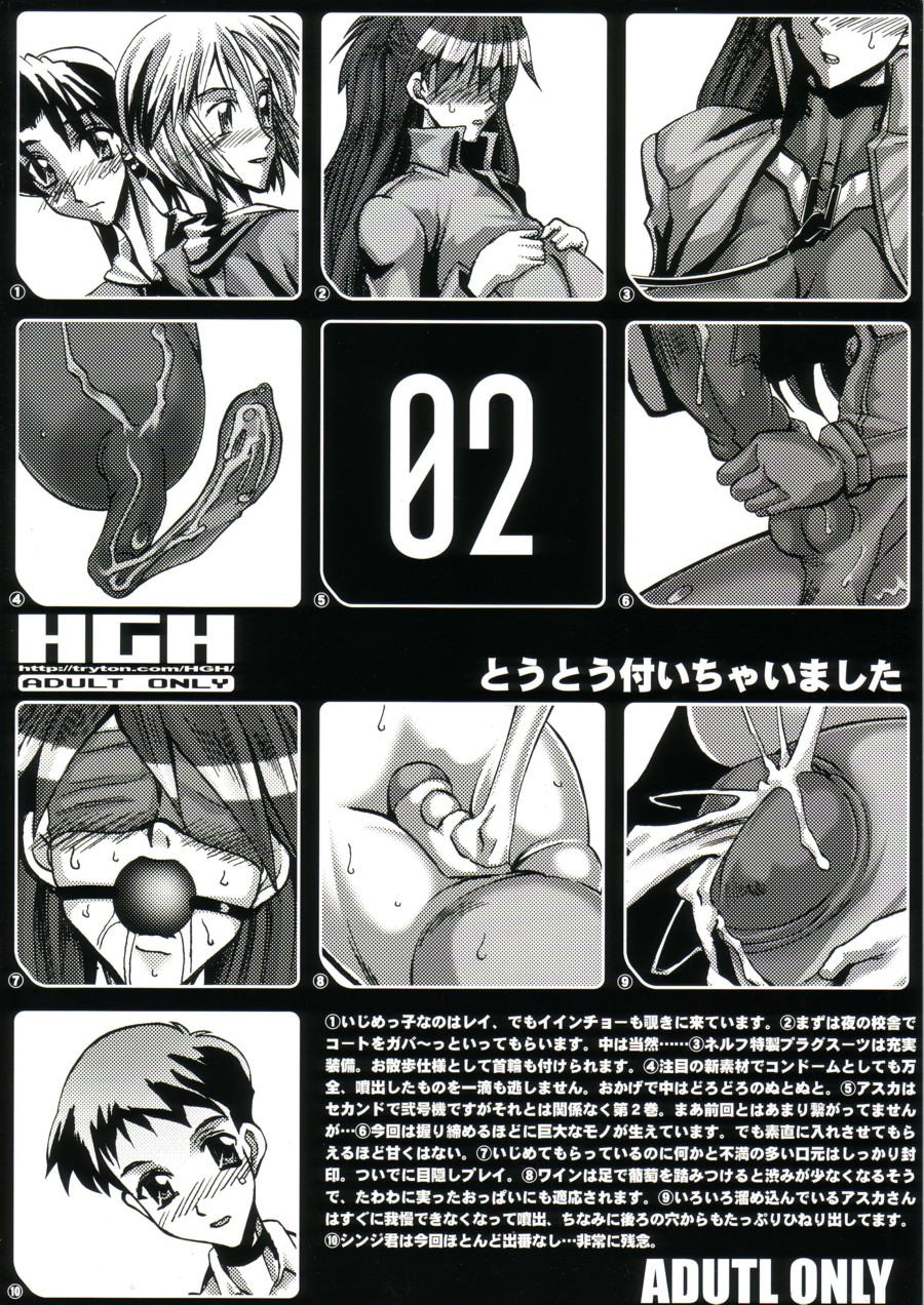 (C64) [HGH (HG茶川)] PLEATED GUNNER #10 BLACK AND WHITE ふたスカ (新世紀エヴァンゲリオン)