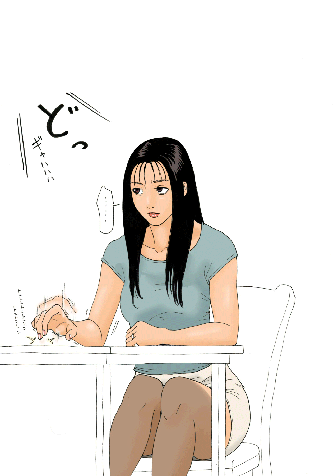 [虚川財団 (虚川二次子)] 息子の友人に目撃されても母の腰は止まらない [英訳]