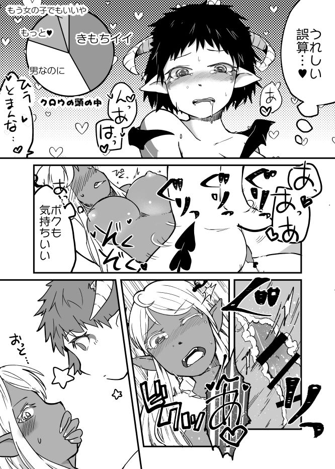 [飯浜ダカ] 性別りかあやふやなセックス