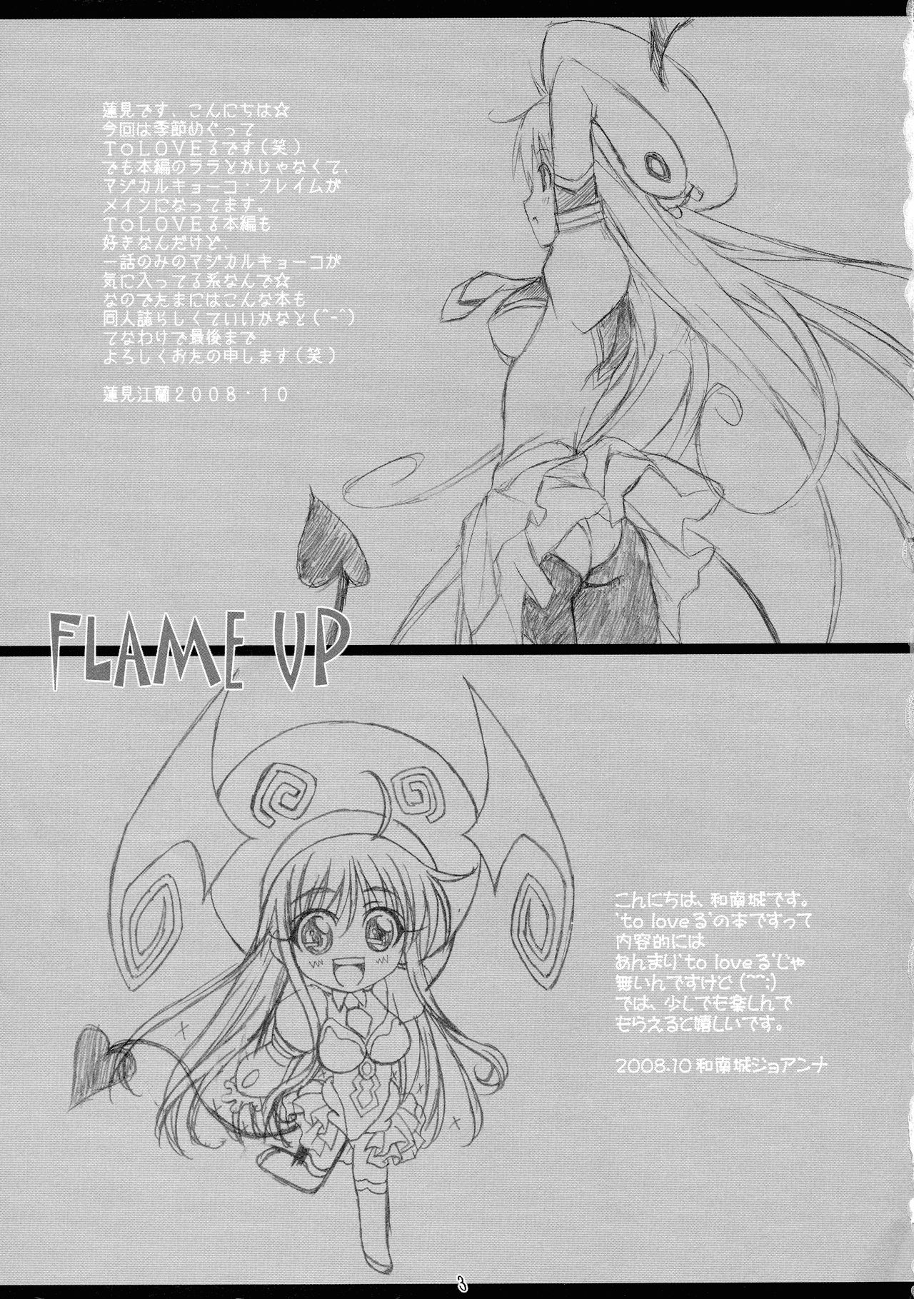 (サンクリ41) [ハッピーパラノイア、漆黒のJ.P.S. (和南城ジョアンナ、蓮見江蘭)] FLAME UP (To LOVEる -とらぶる-)