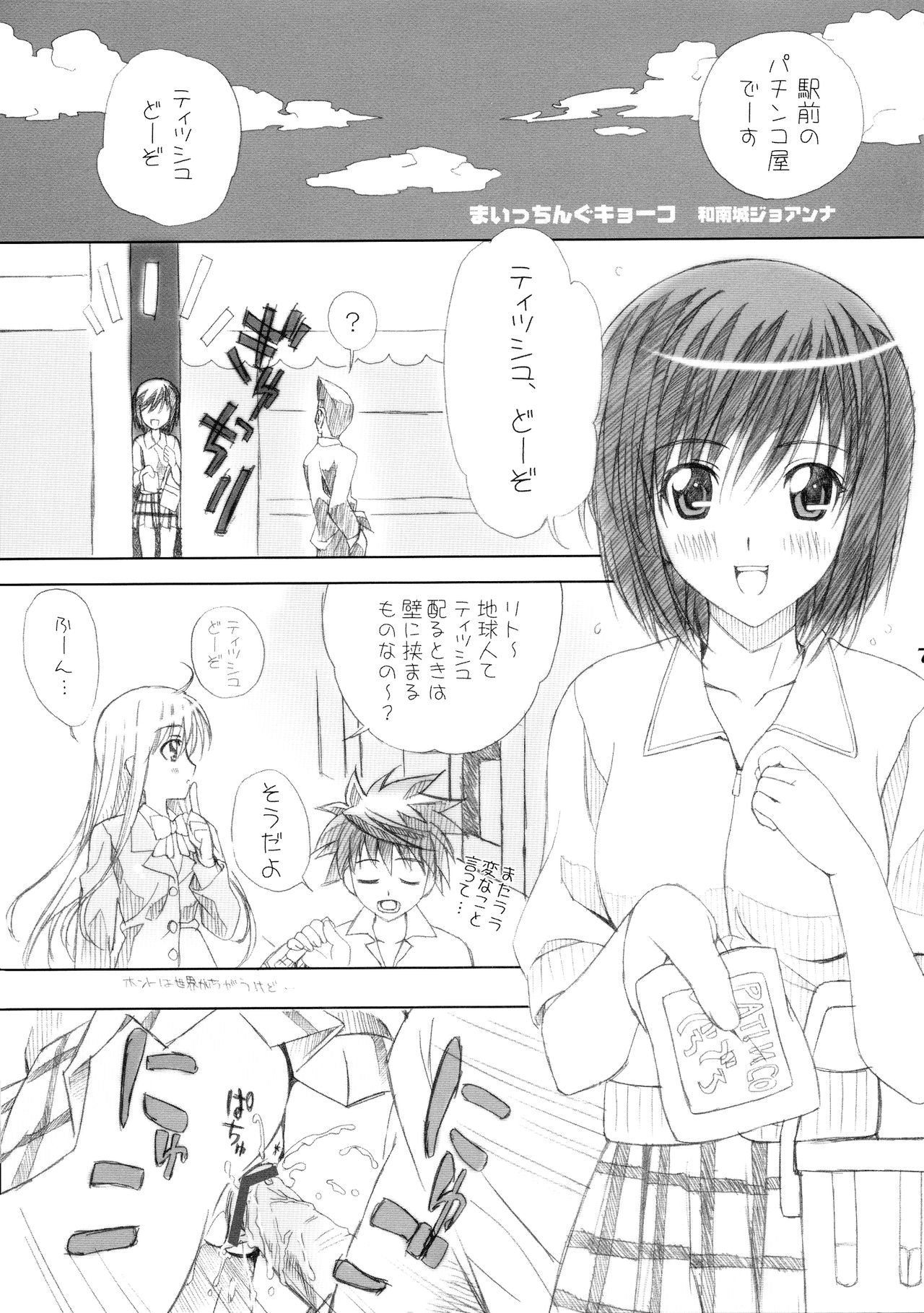 (サンクリ41) [ハッピーパラノイア、漆黒のJ.P.S. (和南城ジョアンナ、蓮見江蘭)] FLAME UP (To LOVEる -とらぶる-)