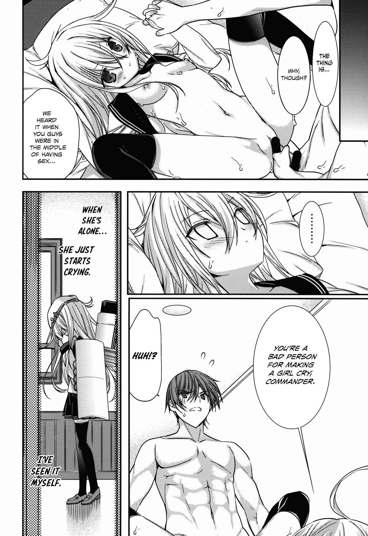 (COMIC1☆8) [恋愛漫画家 (鳴瀬ひろふみ)] 白き異国のヴェールヌイ (艦隊これくしょん -艦これ-) [英訳]