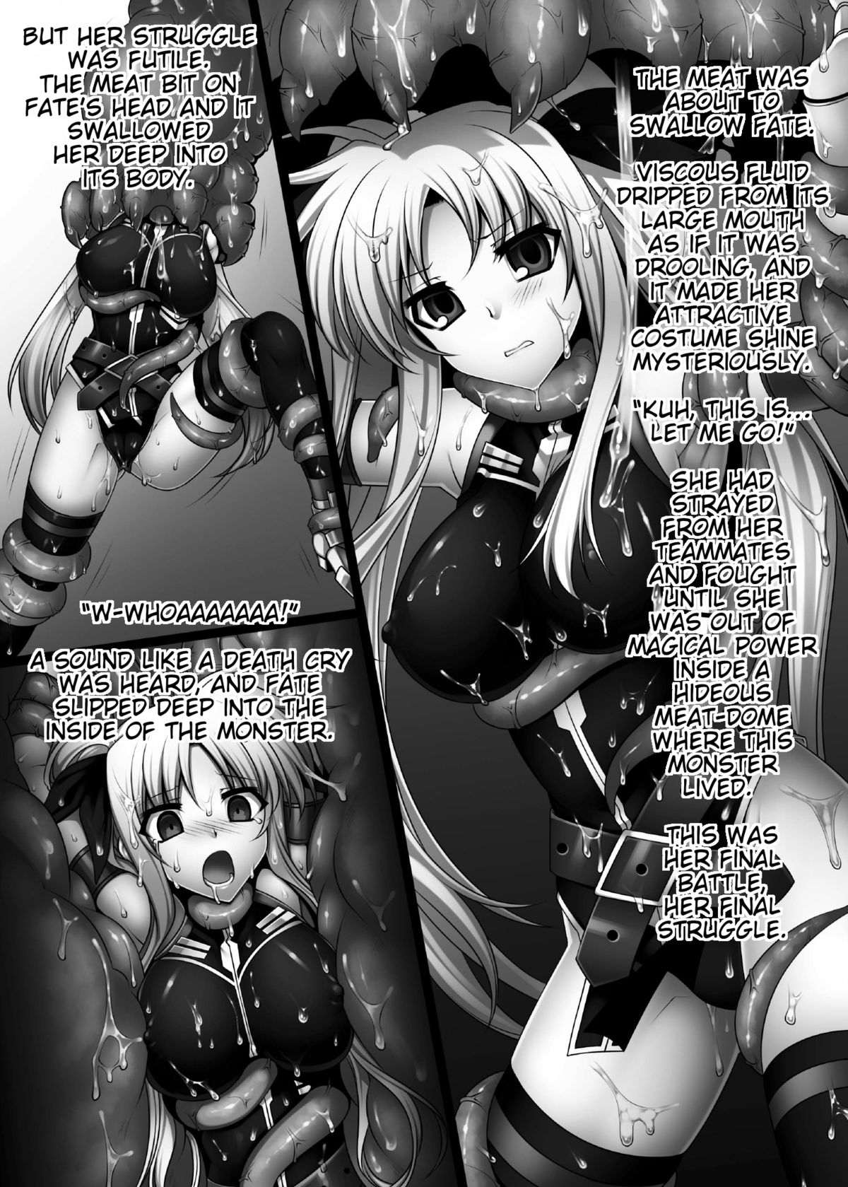 [堕落事故調査委員会 (シューミット)] 堕落執務官 (魔法少女リリカルなのは) [英訳] [DL版]