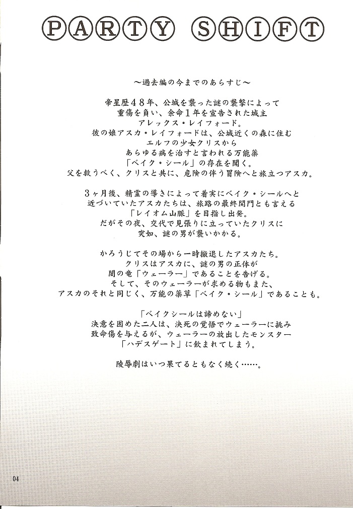 (C79) [あくてぃぶサンライズ (ムラナコ)] PARTY SHIFT XIII