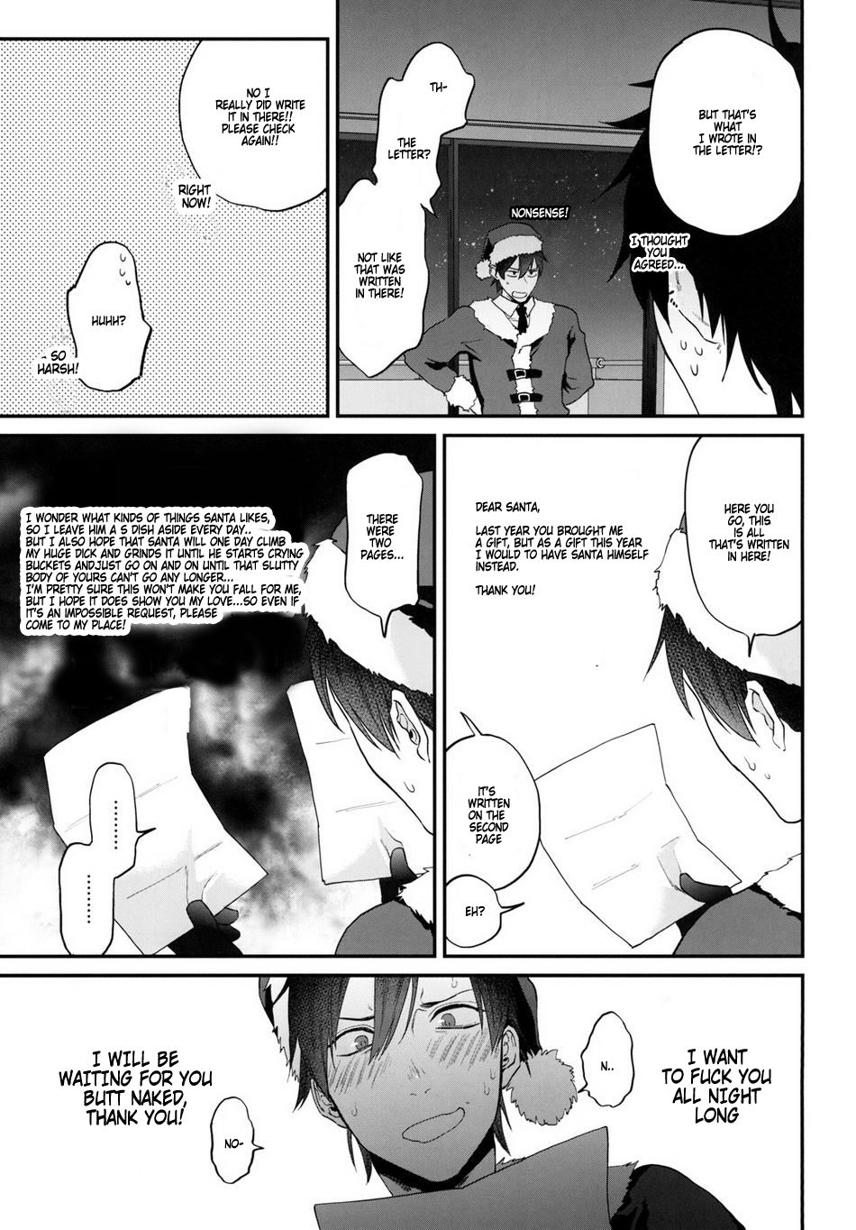 [ECHO (江高次郎)] プレゼントはサンタさんでお願いします! [英訳] [DL版]
