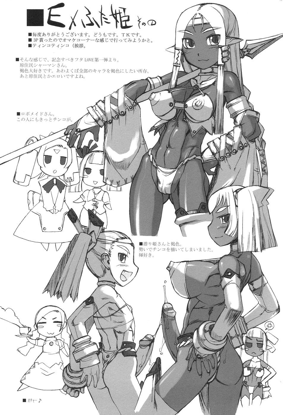 [T.K-1] ふた姫 [英訳]