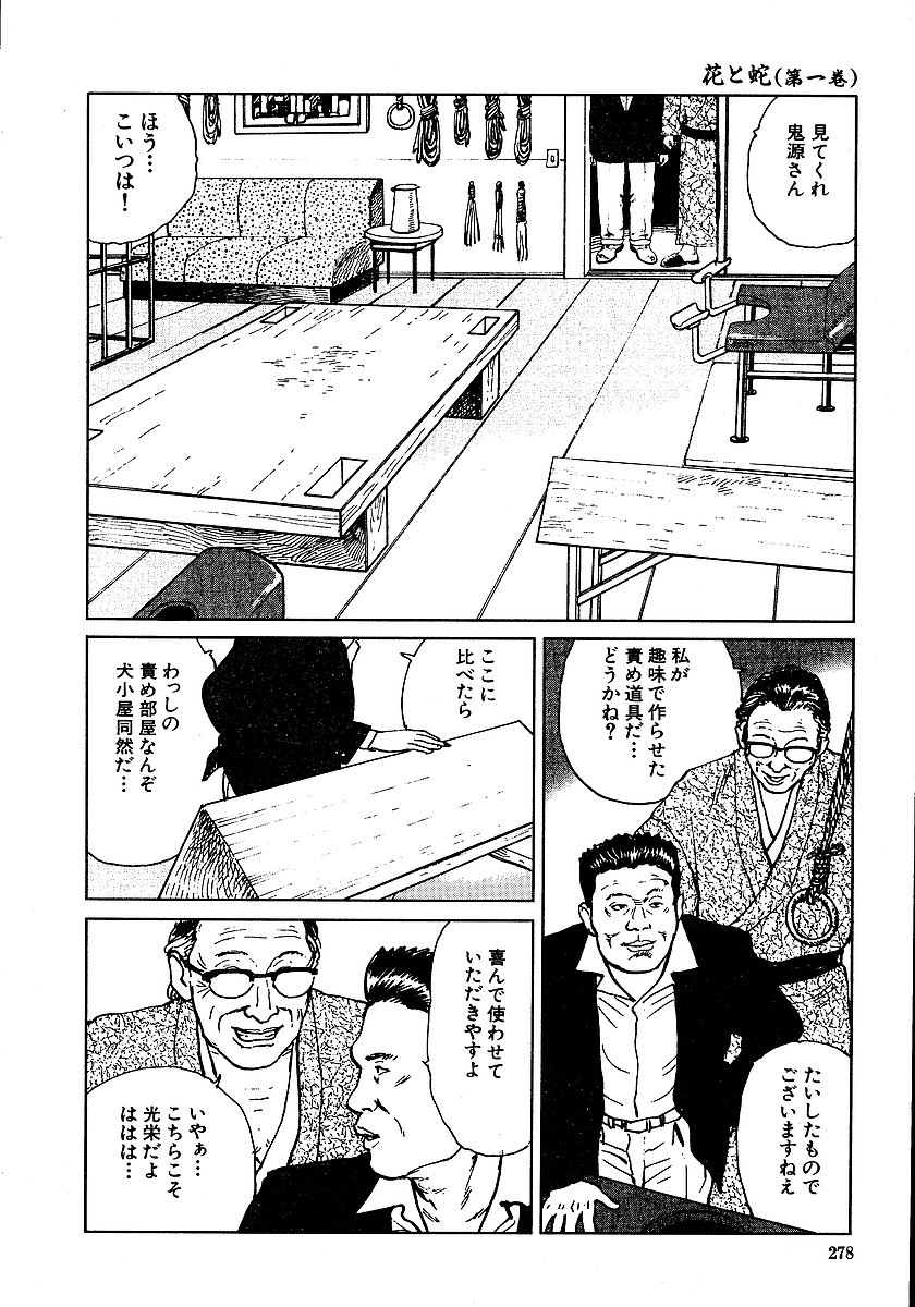 [長田要, 団鬼六] 花と蛇 第一集