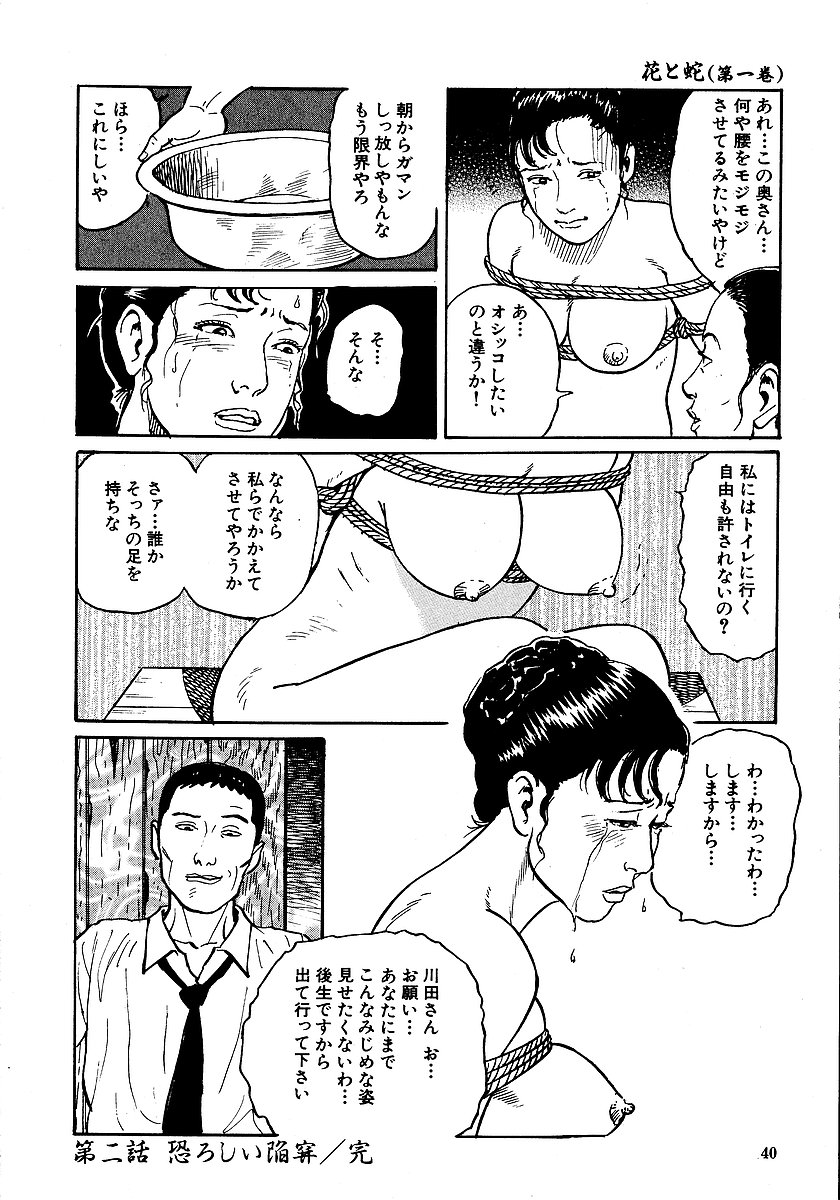 [長田要, 団鬼六] 花と蛇 第一集