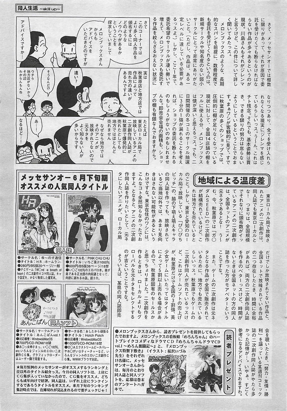 COMIC ペンギンクラプ山賊版 2003年8月号