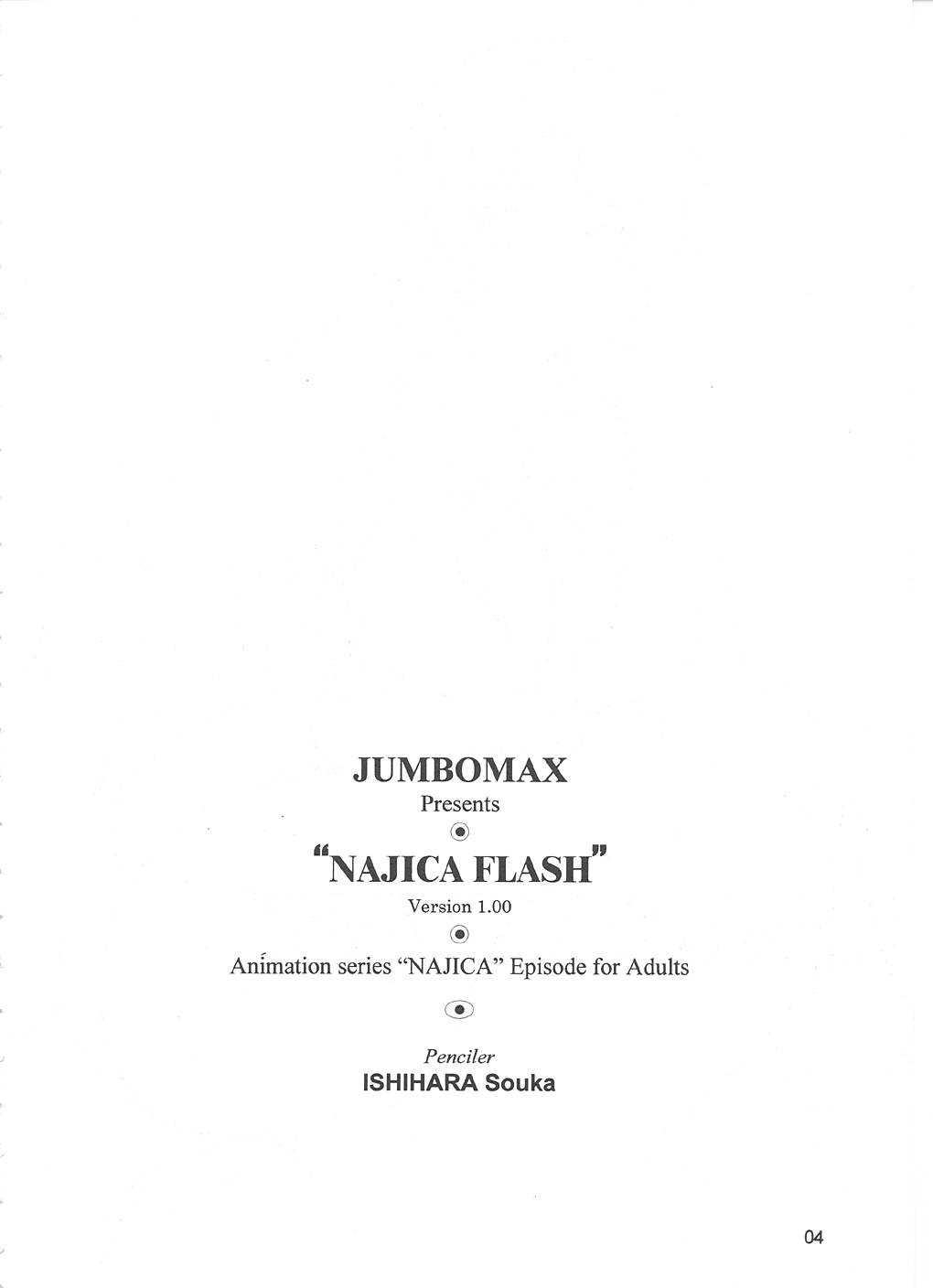 (C61) [JUMBOMAX (石原そうか)] NAJICA FLASH (ナジカ電撃作戦)