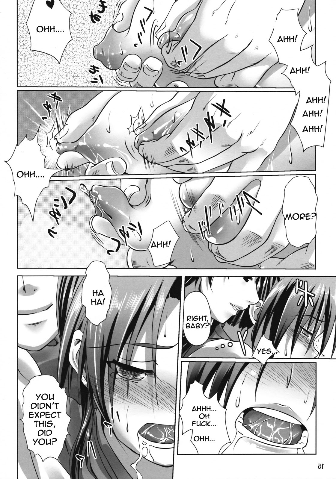 (COMIC1☆2) [七つの鍵穴 (七鍵智志)] 裏のお仕事 [英訳]