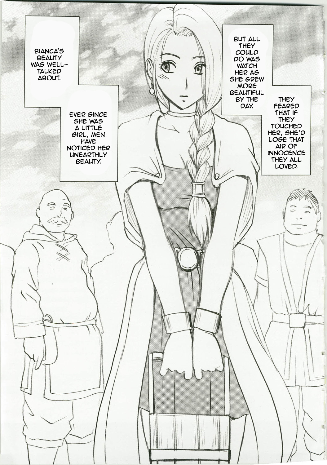 ビアンカの物語（ドラゴンクエストV）[英語] [書き直し]