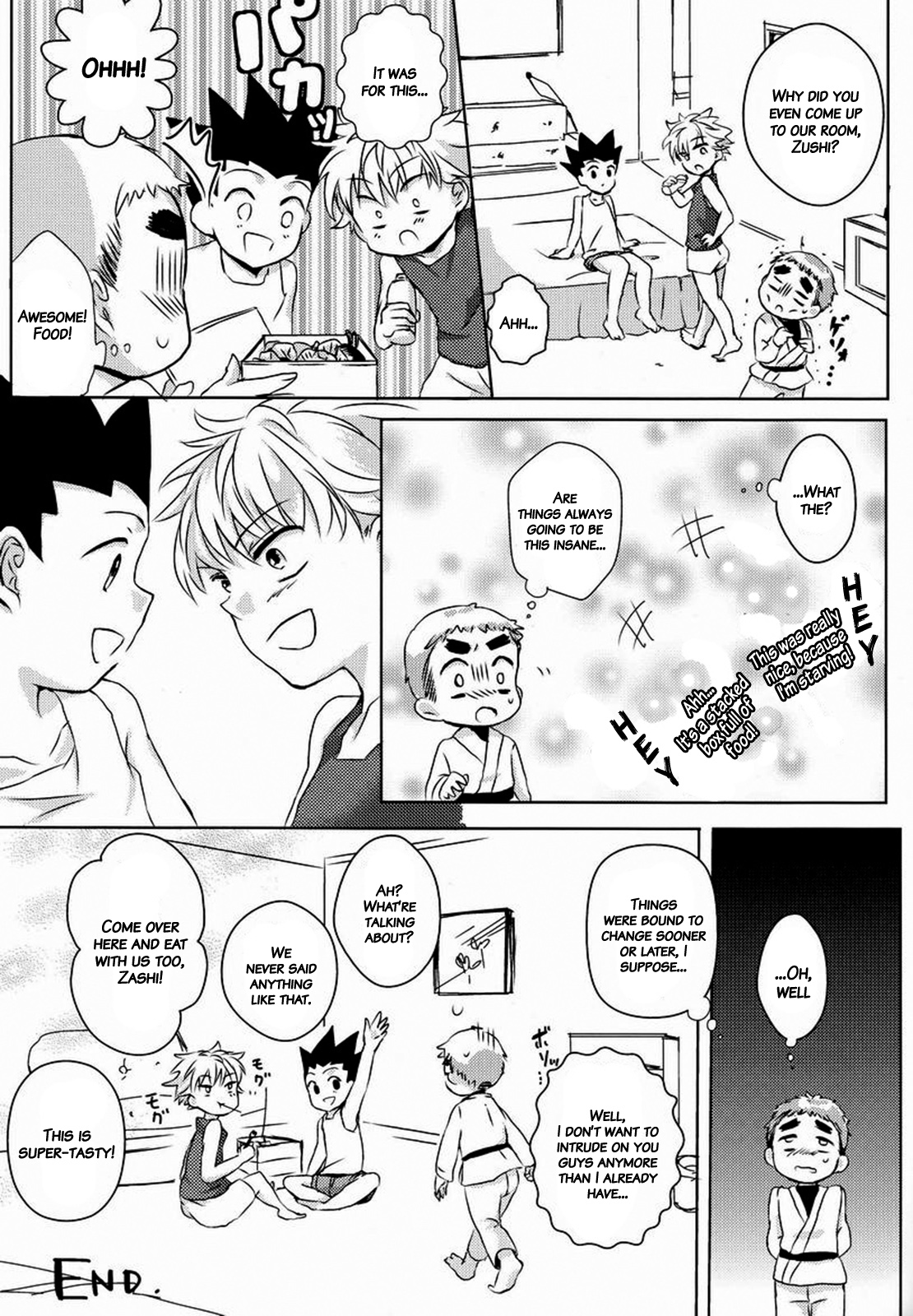 [ えみりお(内海)] どき・どきトライアングルっす! (ハンター×ハンター) [英訳][無修正]