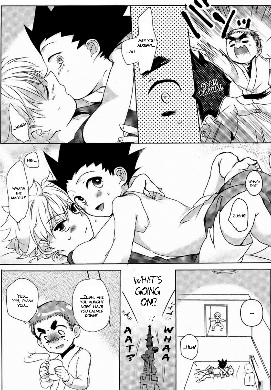 [ えみりお(内海)] どき・どきトライアングルっす! (ハンター×ハンター) [英訳][無修正]