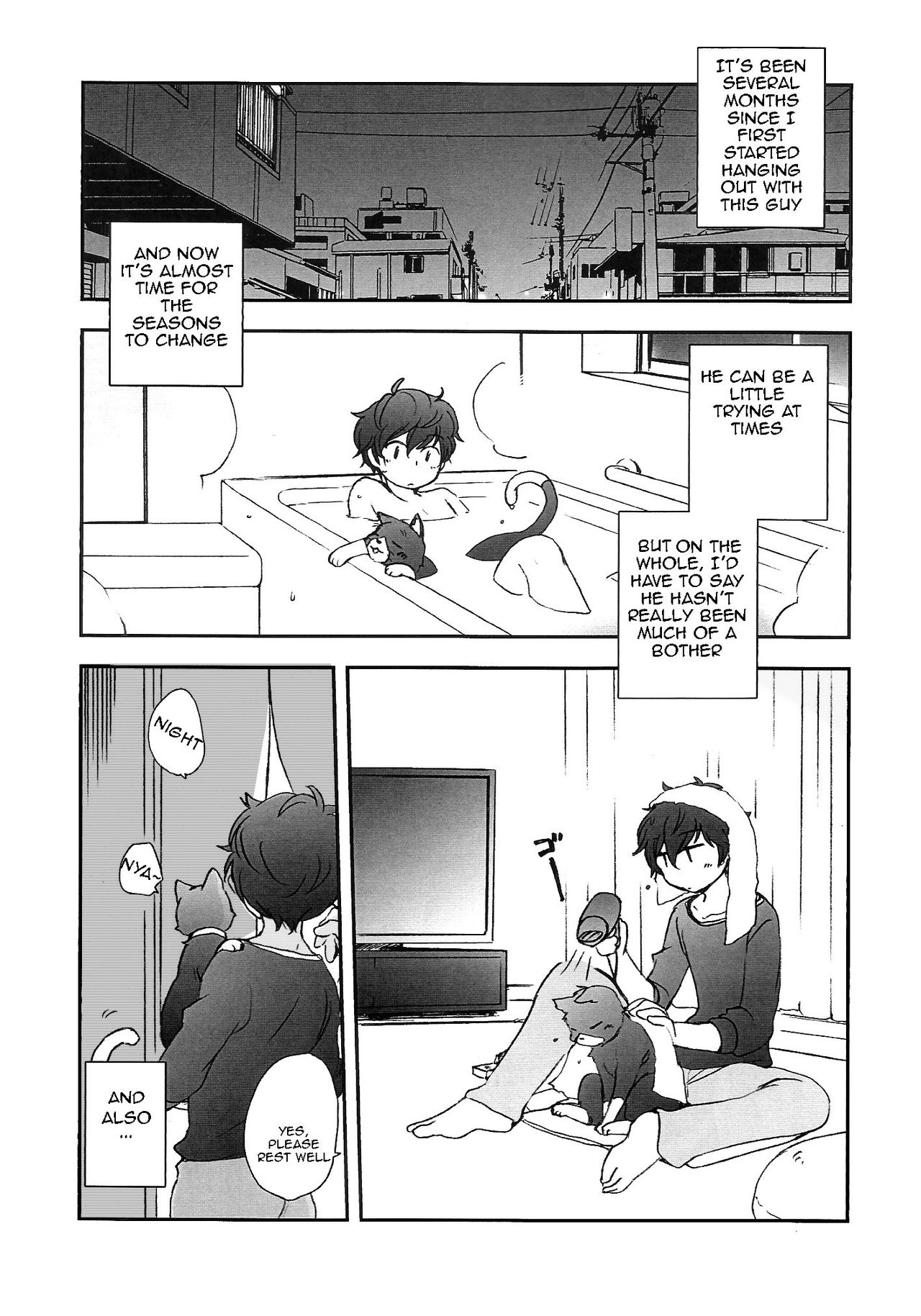 (アナザーコントロール6) [兄貴漢堂 (きりがくれたかや)] 私の彼はハチワレソックス (ペルソナ5) [英訳]