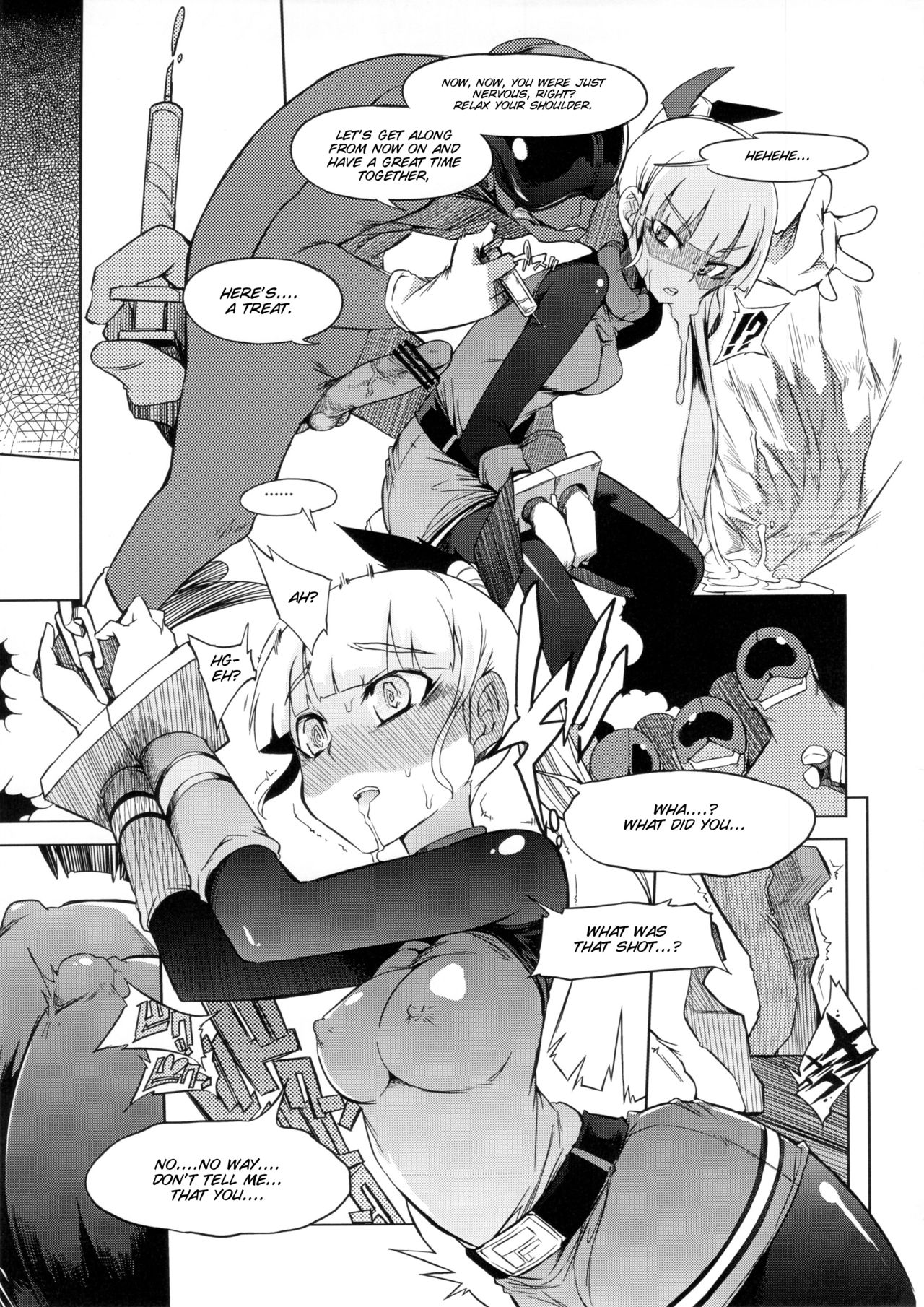 (C84) [Naitou2 (F4U)] the Pink - 特撮ヒロイン掴まえた!!! part A [英訳]