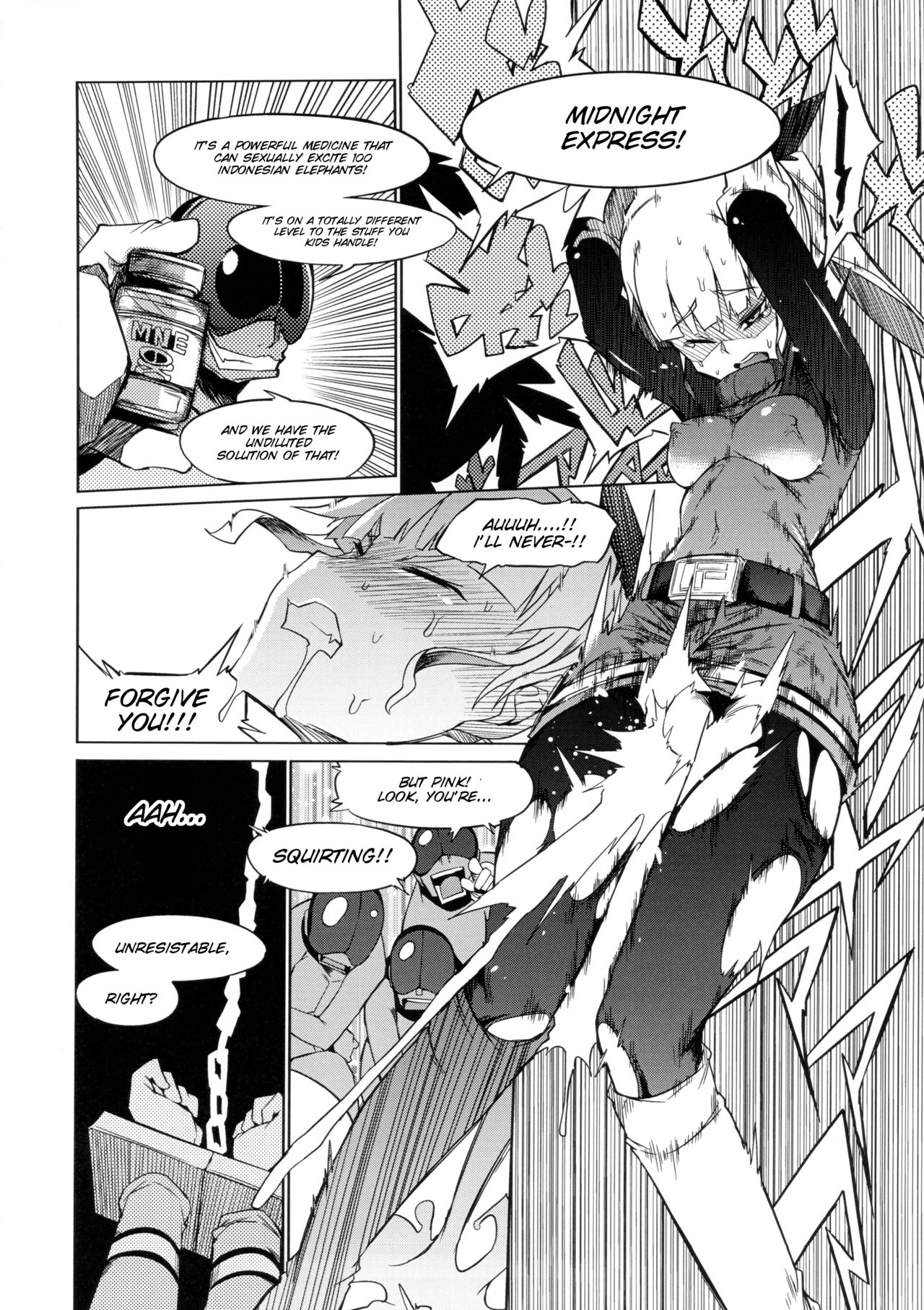 (C84) [Naitou2 (F4U)] the Pink - 特撮ヒロイン掴まえた!!! part A [英訳]