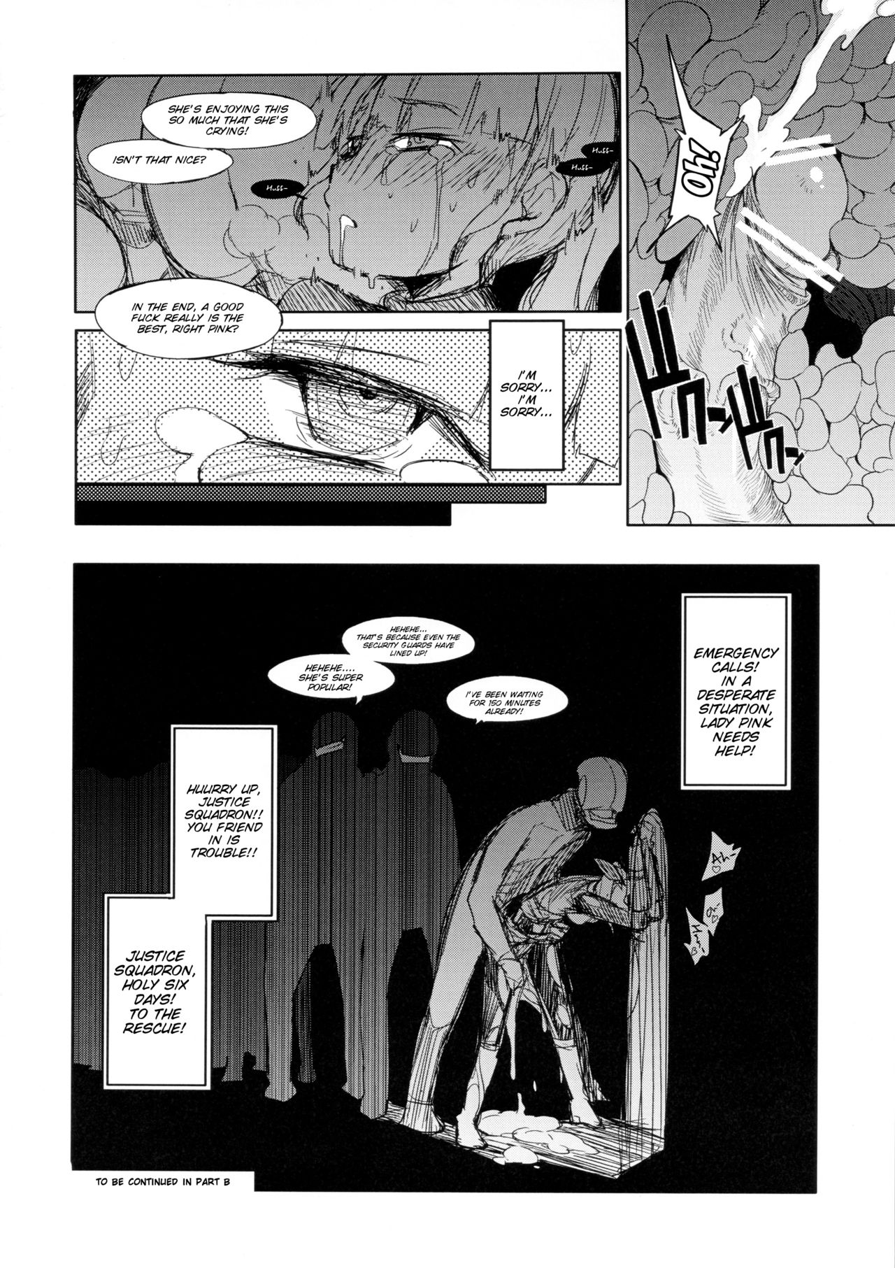 (C84) [Naitou2 (F4U)] the Pink - 特撮ヒロイン掴まえた!!! part A [英訳]