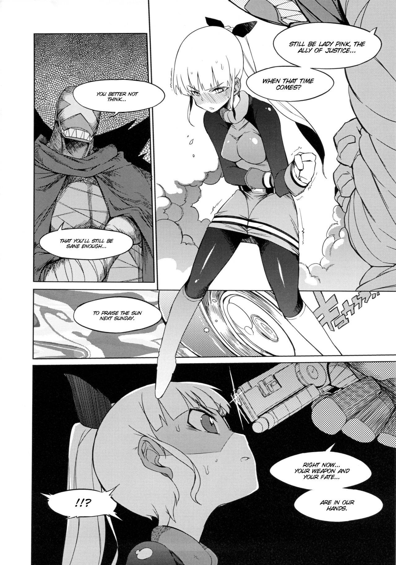 (C84) [Naitou2 (F4U)] the Pink - 特撮ヒロイン掴まえた!!! part A [英訳]