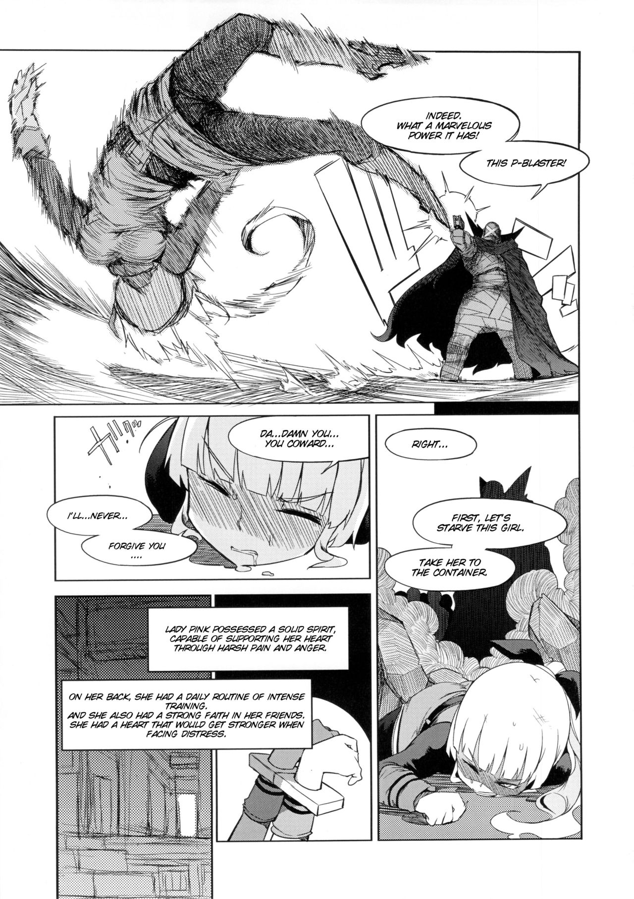(C84) [Naitou2 (F4U)] the Pink - 特撮ヒロイン掴まえた!!! part A [英訳]