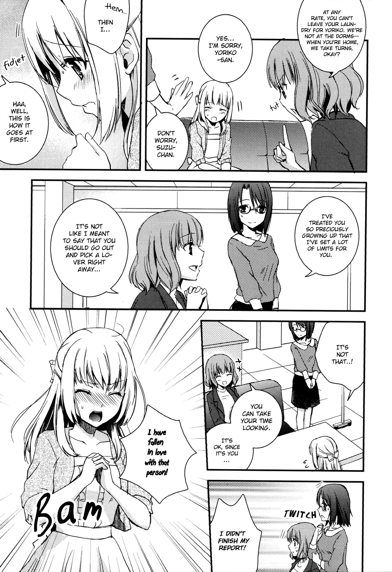[Aoko] スイートギャップ！第一話 (彩百合 Vol.3) [英訳]