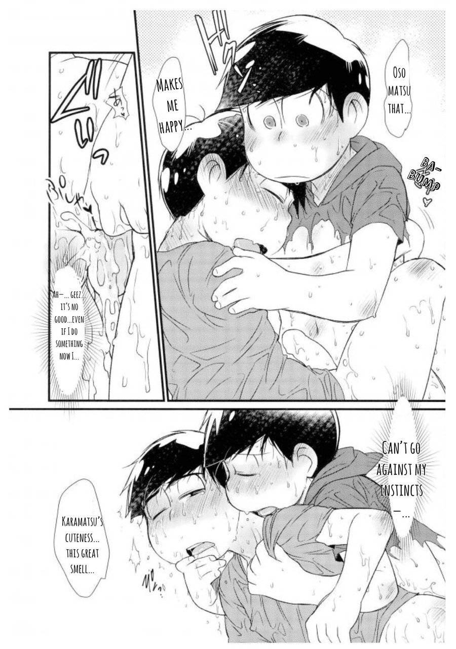 (家宝は寝て松10) [松Cha。 (まっちゃ)] 次男に発情期がやってきたのですが大変なことになっています。 (おそ松さん) [英訳]