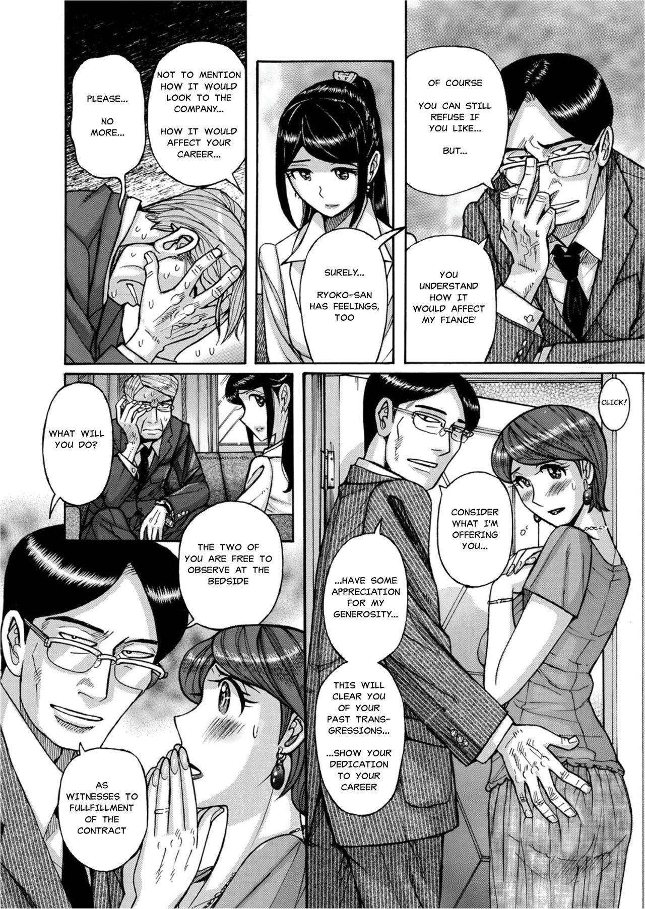 [児島未生] 絶対服従契約 倍返しされた熟妻 (人妻増刊 COMICクリベロンDUMA 第1号 悶絶特殊分娩号) [英訳] [DL版]