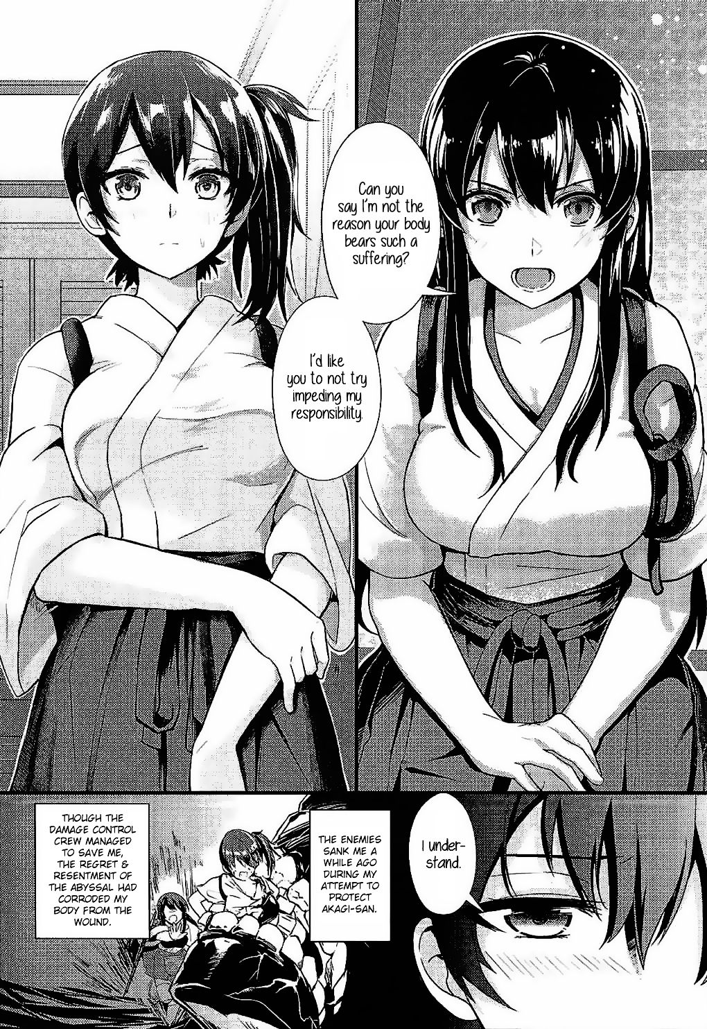 (C87) [天堂紙 (天堂樹)] もしあなたに伝えることができるなら (艦隊これくしょん -艦これ-) [英訳]