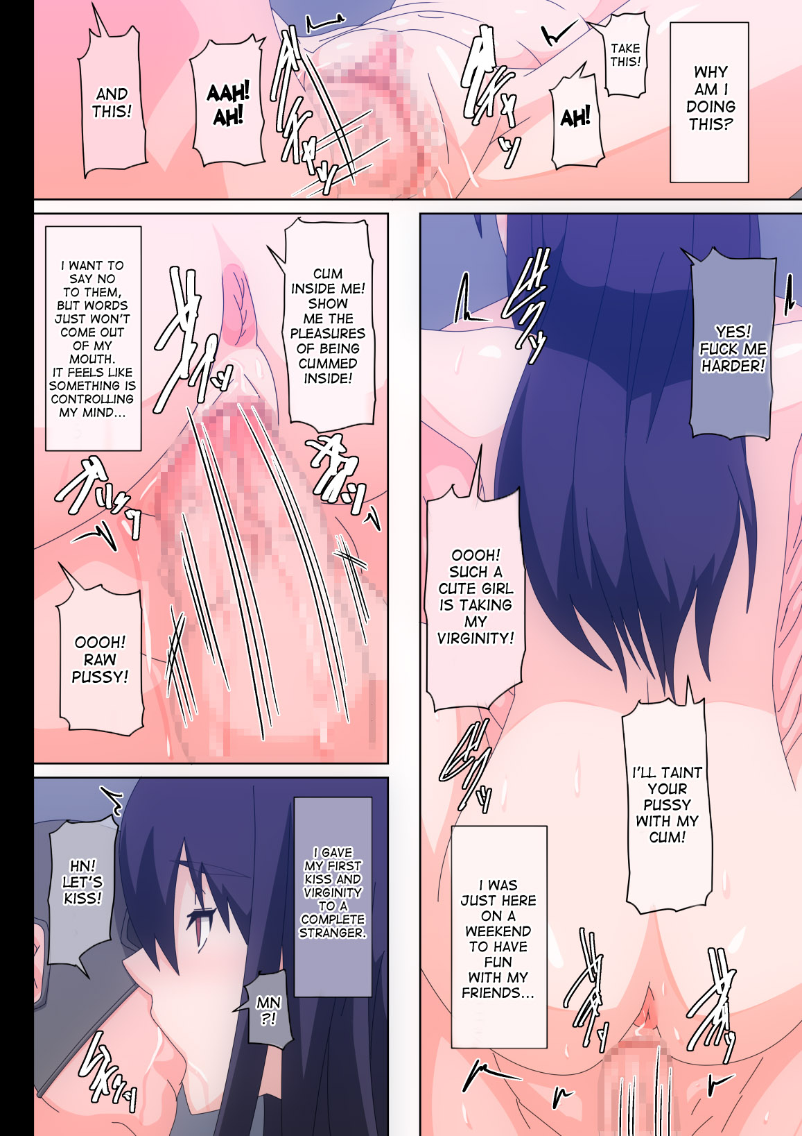 [ぽりのしす (しんくうたつや)] 私達が洗脳され淫乱女と化し全身オマ○コ状態になるまで調教され慰安ペットとして出品されるまでの物語 [英訳] [DL版]