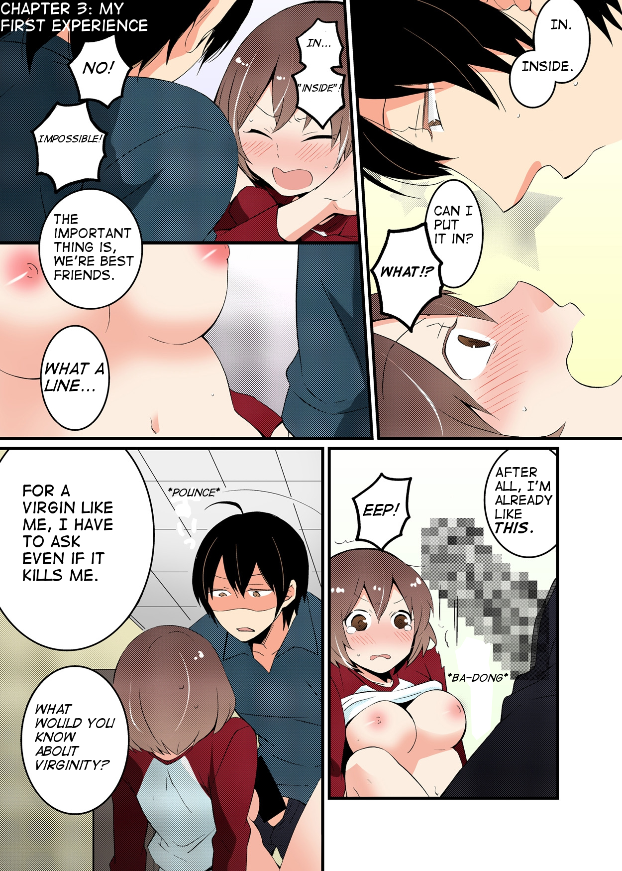 [永田まりあ] 突然女の子になったので、俺のおっぱい揉んでみませんか? 第1-3話 [英訳]