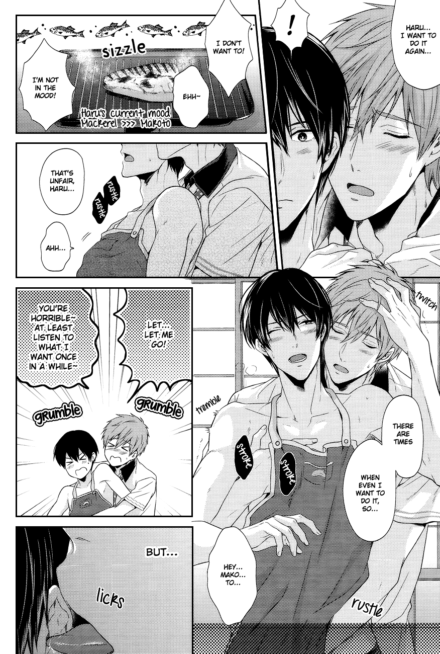(恋愛自由形!大阪大会) [からあげオブザイヤー (からあげむちお)] ハルちゃんはシたがりヨクバリ (Free!) [英訳]