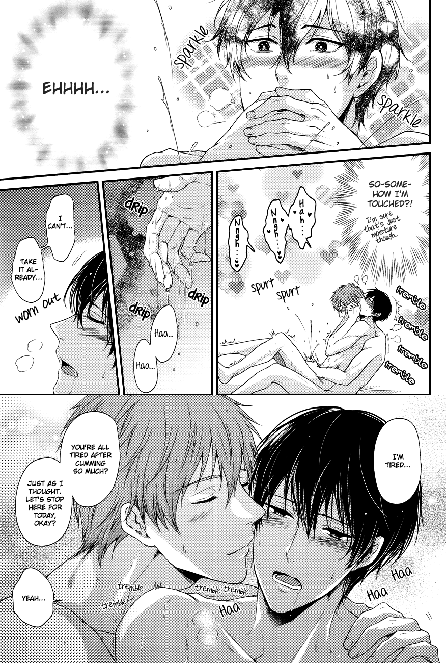 (恋愛自由形!大阪大会) [からあげオブザイヤー (からあげむちお)] ハルちゃんはシたがりヨクバリ (Free!) [英訳]