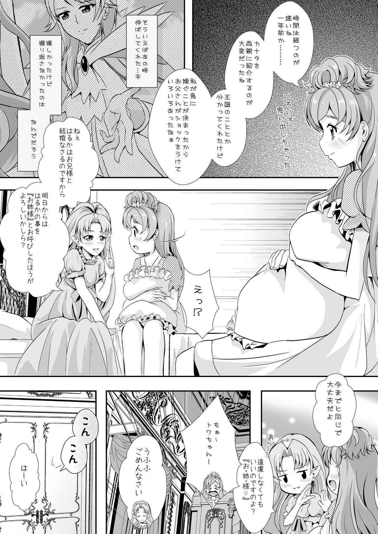 [MirrorWorld (未鏡)] 結婚前に君と過ごす夜 (Go!プリンセスプリキュア) [DL版]