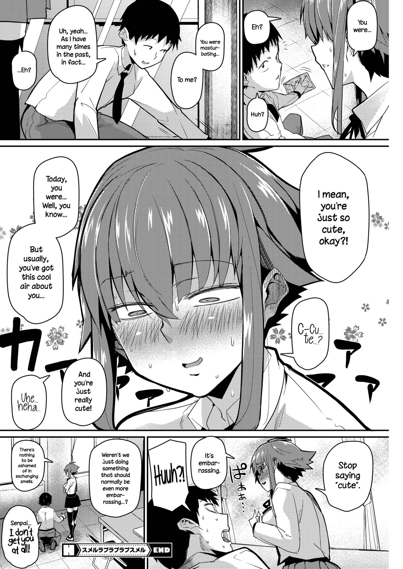 [みぃとばん] スメルラブラブラブスメル (コミックホットミルク 2018年12月号) [英訳] [DL版]