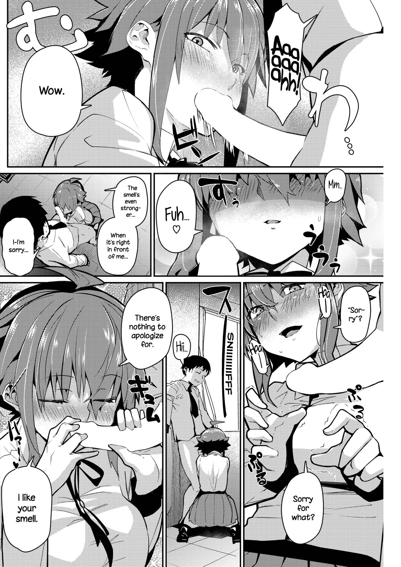 [みぃとばん] スメルラブラブラブスメル (コミックホットミルク 2018年12月号) [英訳] [DL版]