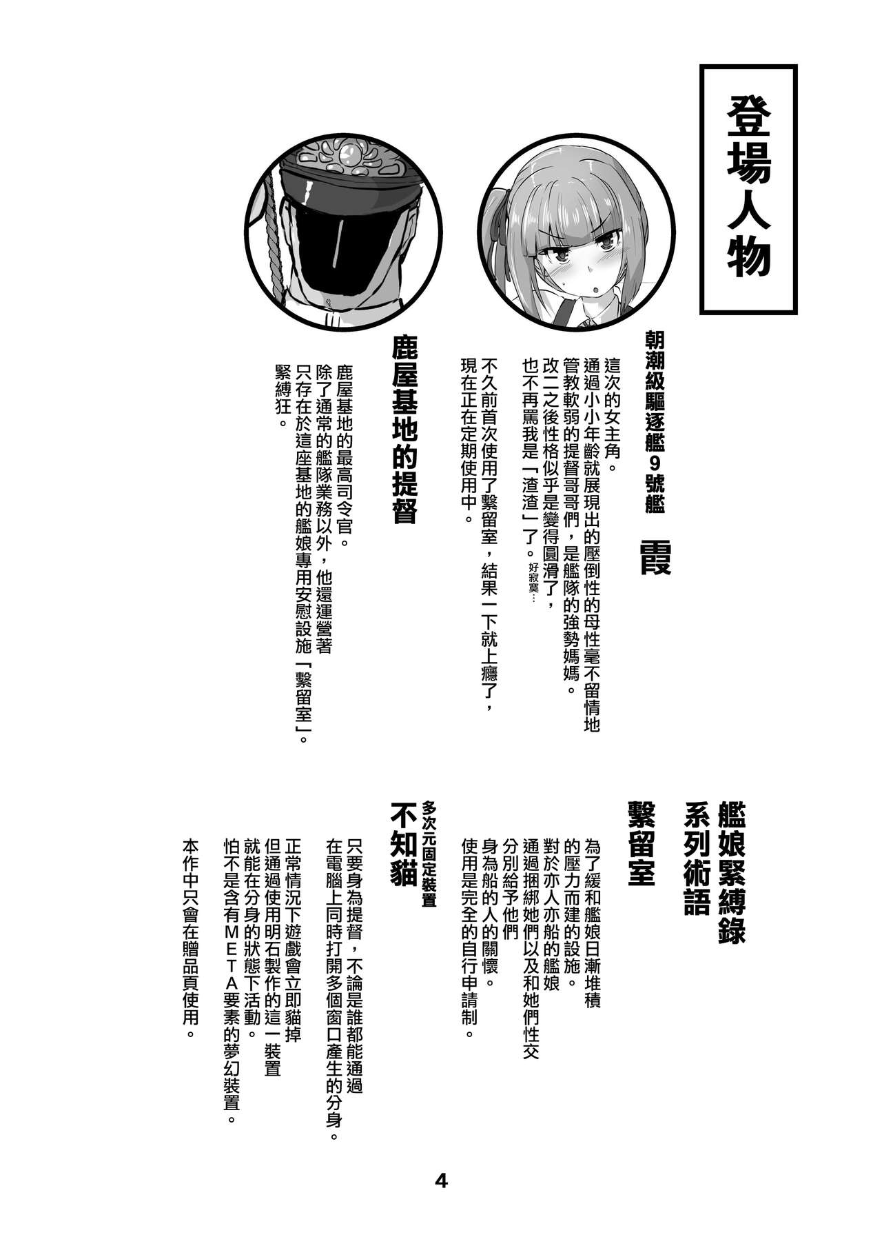 [あらくの☆まにあ (くもえもん)] 艦娘緊縛禄 霞編 (艦隊これくしょん -艦これ-) [中国翻訳] [DL版]