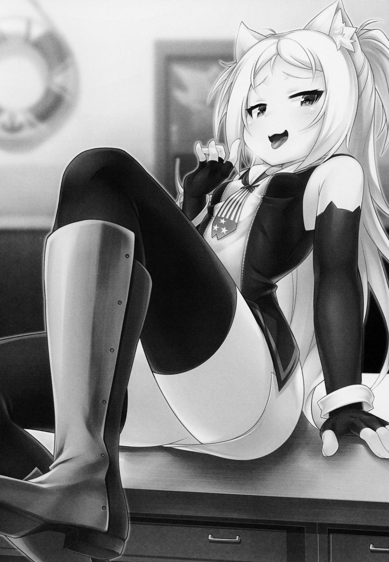 (C94) [幻想美甘 (きりみあ)] イタズラ大好きシムスちゃん (アズールレーン) [英訳]