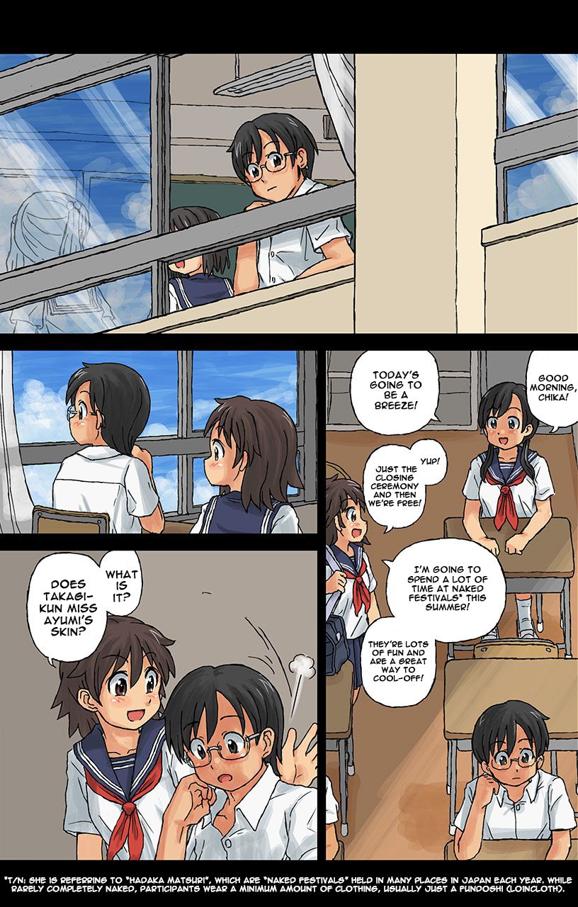 [カスガ、新] はだかんぼ教育 JKもおっぱい丸出し!? すこやか全裸授業2 [英訳] [無修正]