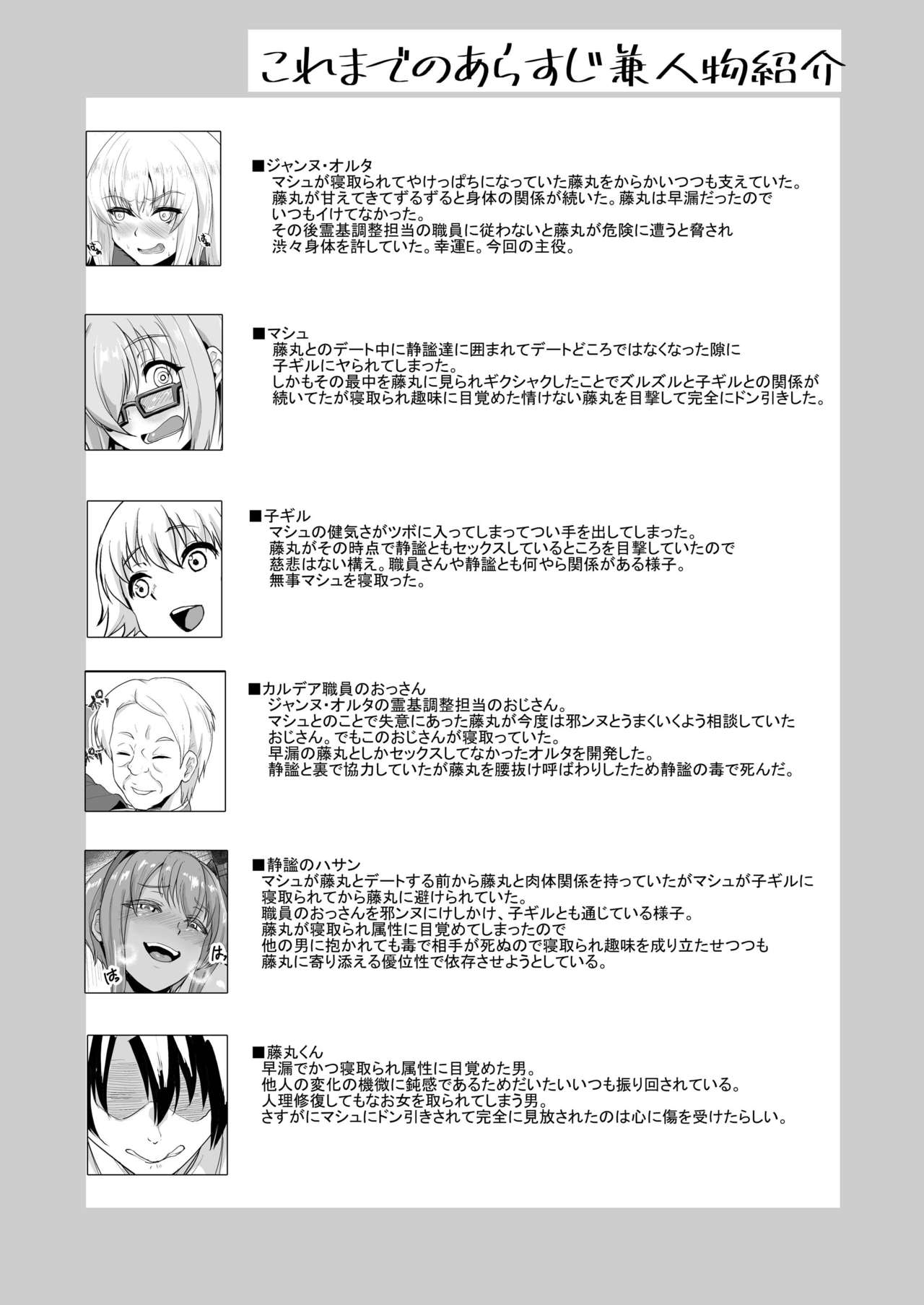 [Time-Leap (あお色一号)] アイツの為今だけだから… (Fate/Grand Order) [DL版]