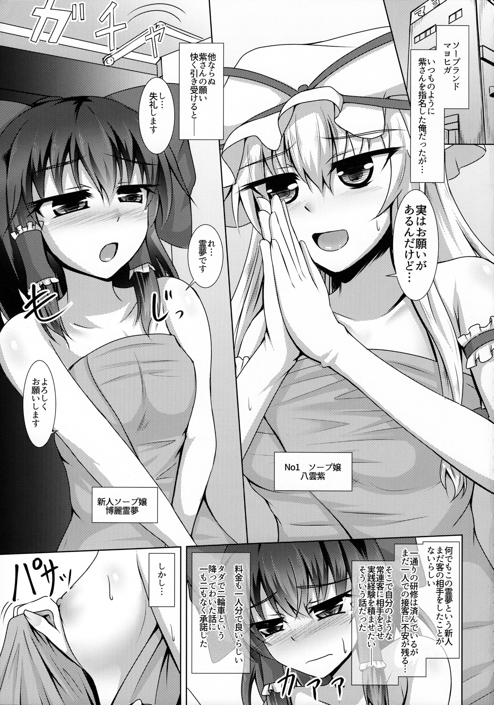 やくもゆかりとふうぞくでした！ W新人協会博麗霊夢編
