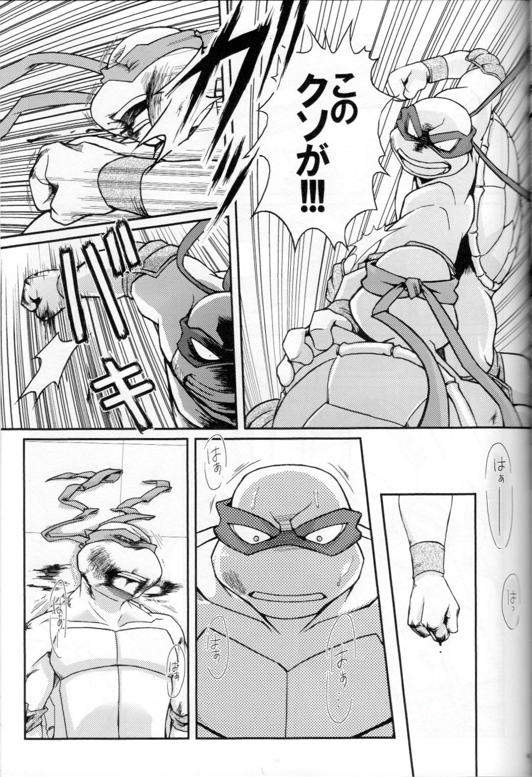 ファレン-ラフvsレオ-10代ミュータントニンジャタートルズ、TMNT同人誌