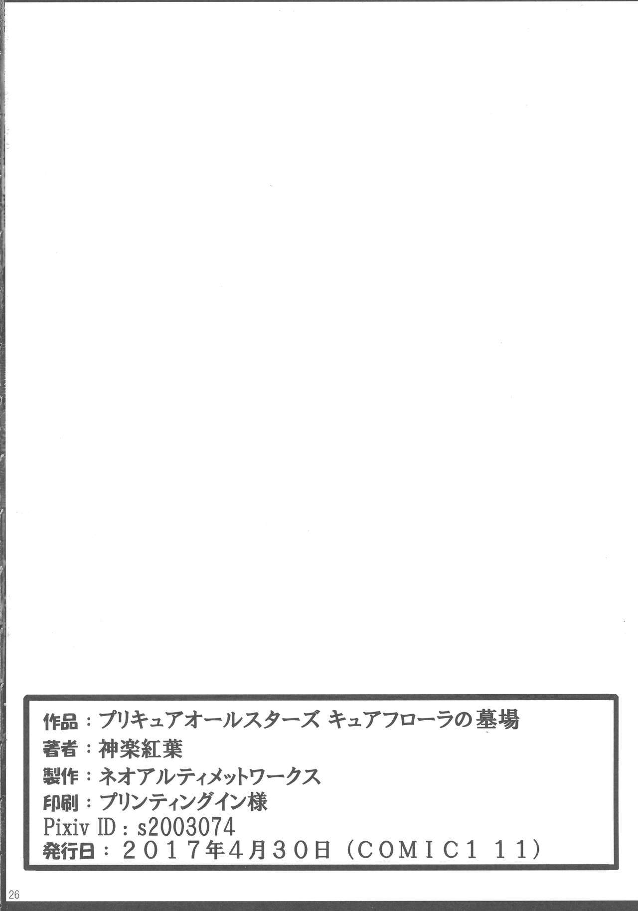 プリキュアオールスターズキュアフローラのハカバ