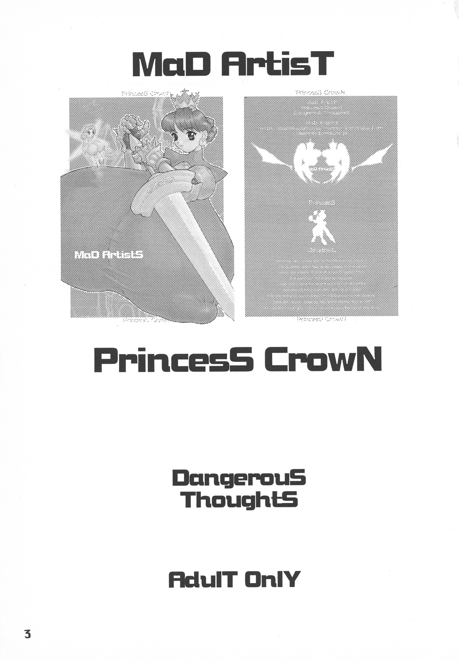 MAD ARTISTS PRINCESS CROWN