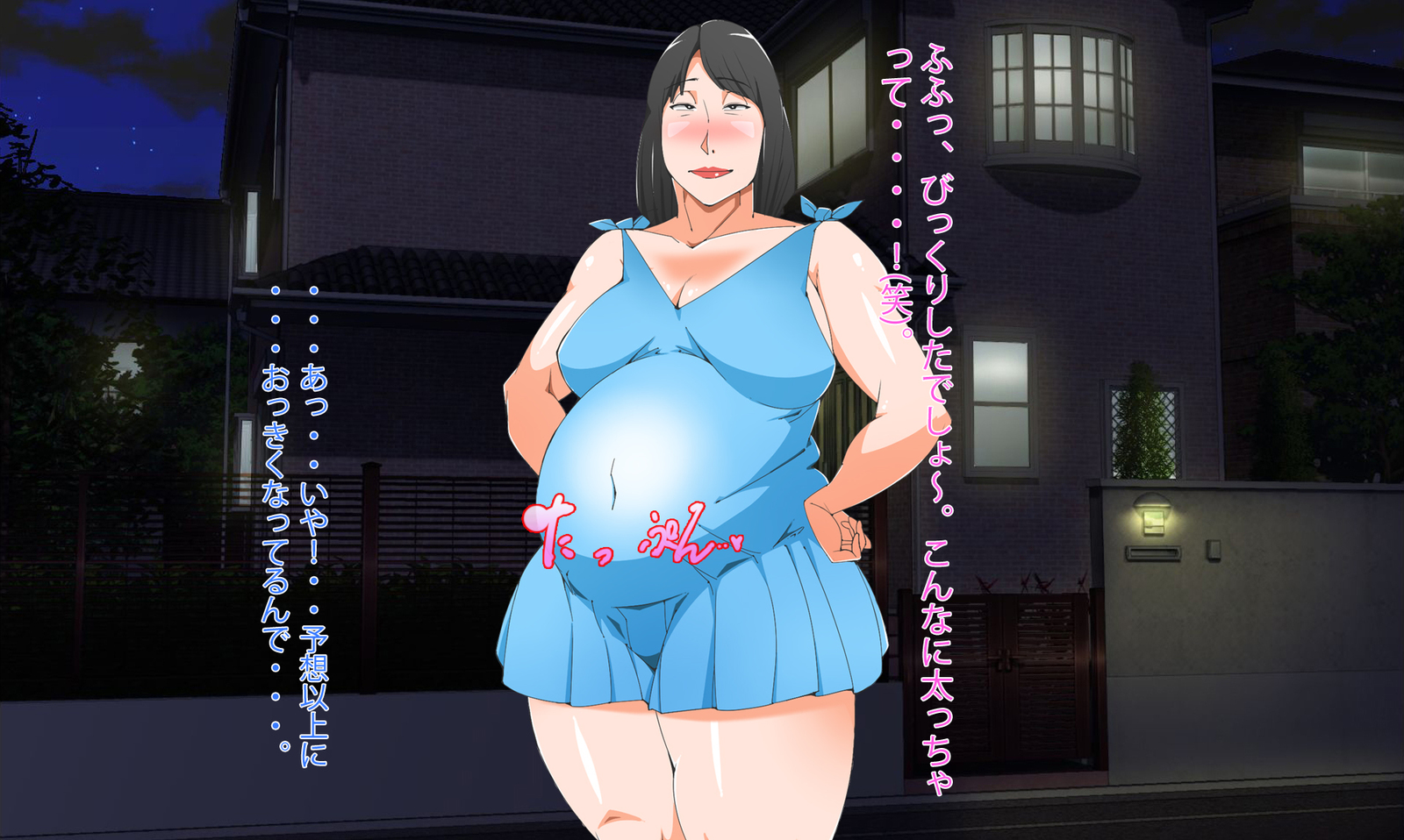 妊娠中のステップ姉と浮気セックスを始める